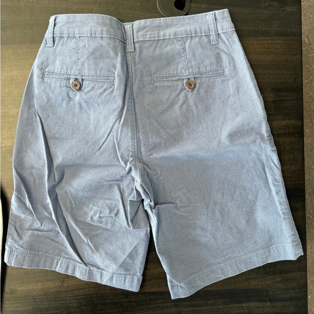 Riders by Lee Women's Shorts in White/light Gray and Blue - Picture 3 of 5